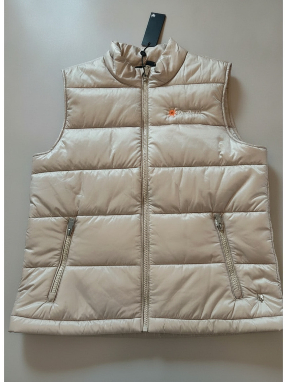 Greyson Aries Channel Golf Vest Women's Champagne M
